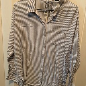 Striped Button Up